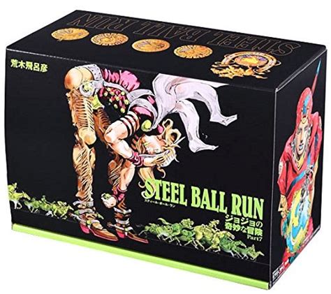 steel ball run box set|steel ball run manga covers.